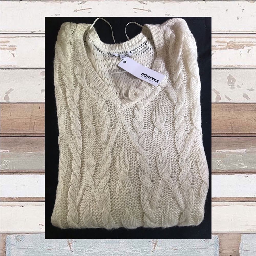 White Sonoma Sweater